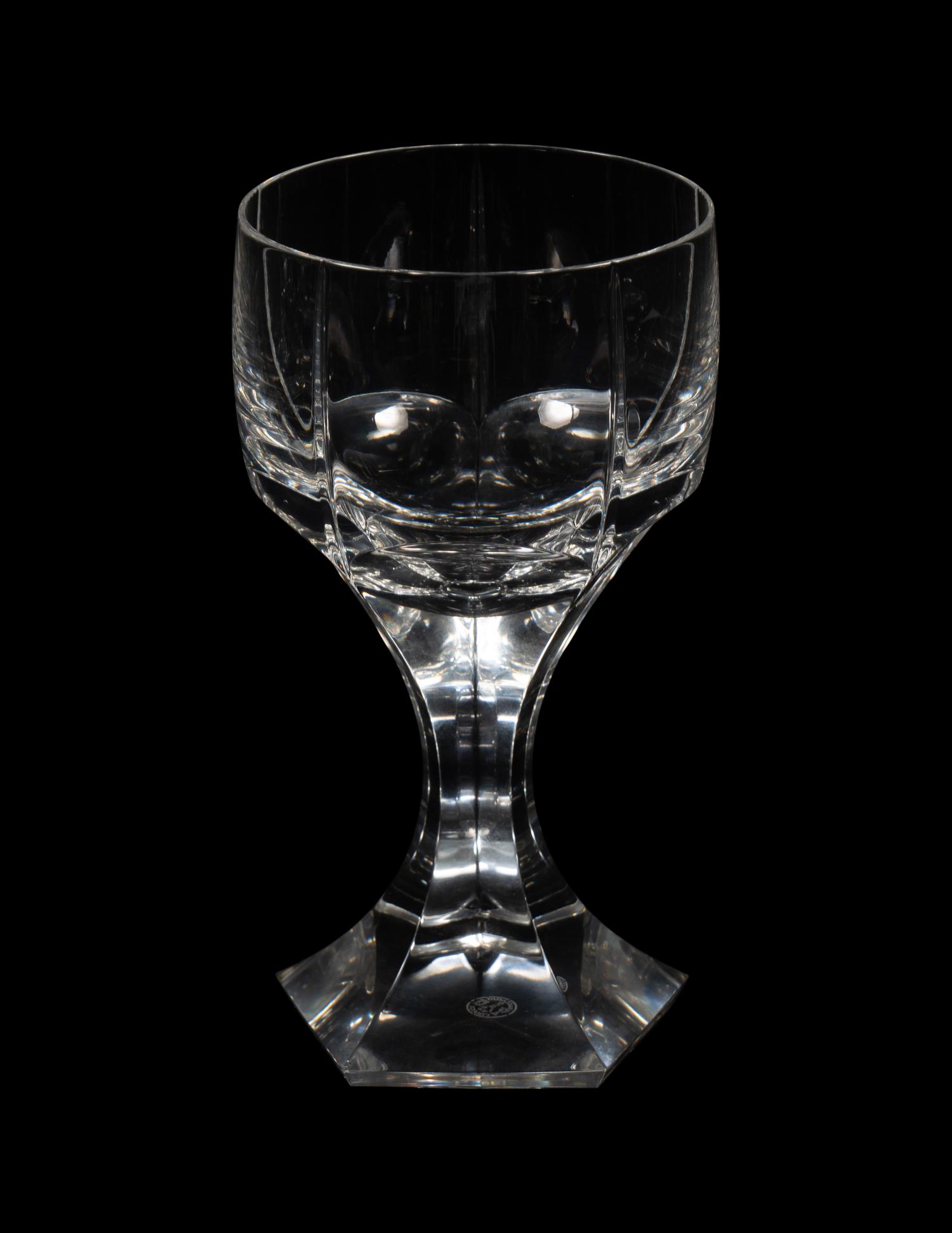 A Set of Baccarat Mercure Stemware