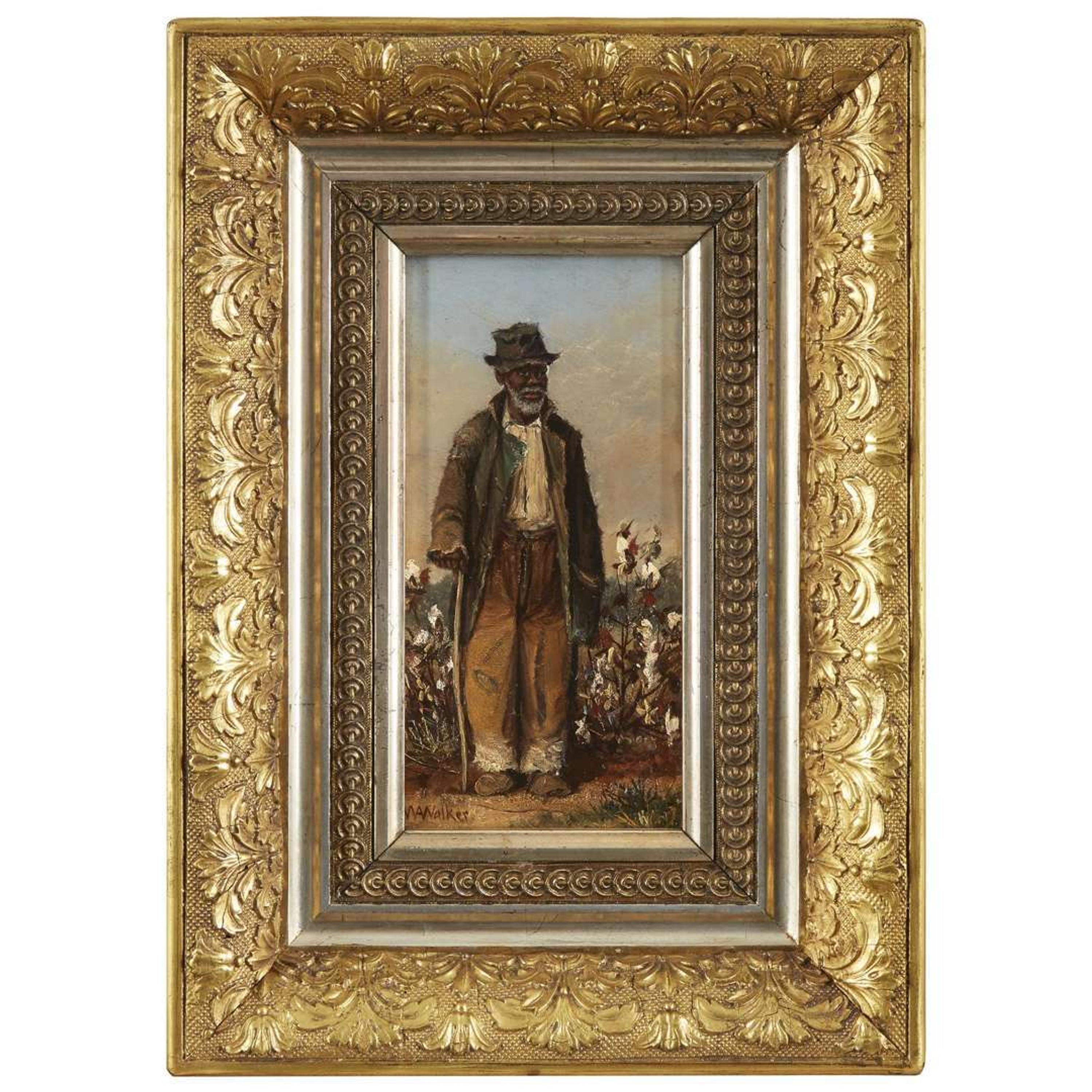 William Aiken Walker (1838-1921) Older man with walking stick