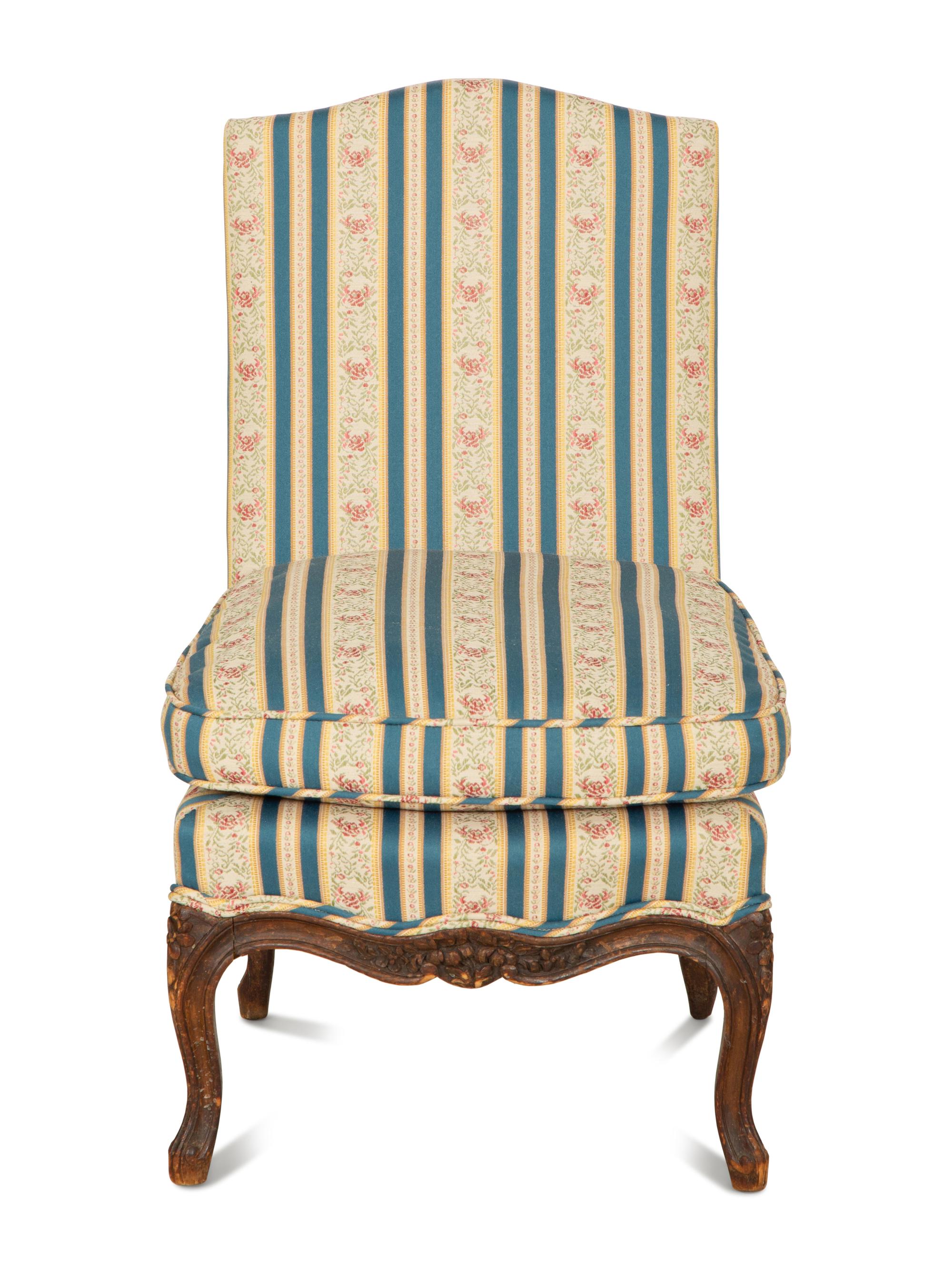 A Diminutive Louis XV Style Chauffeuse