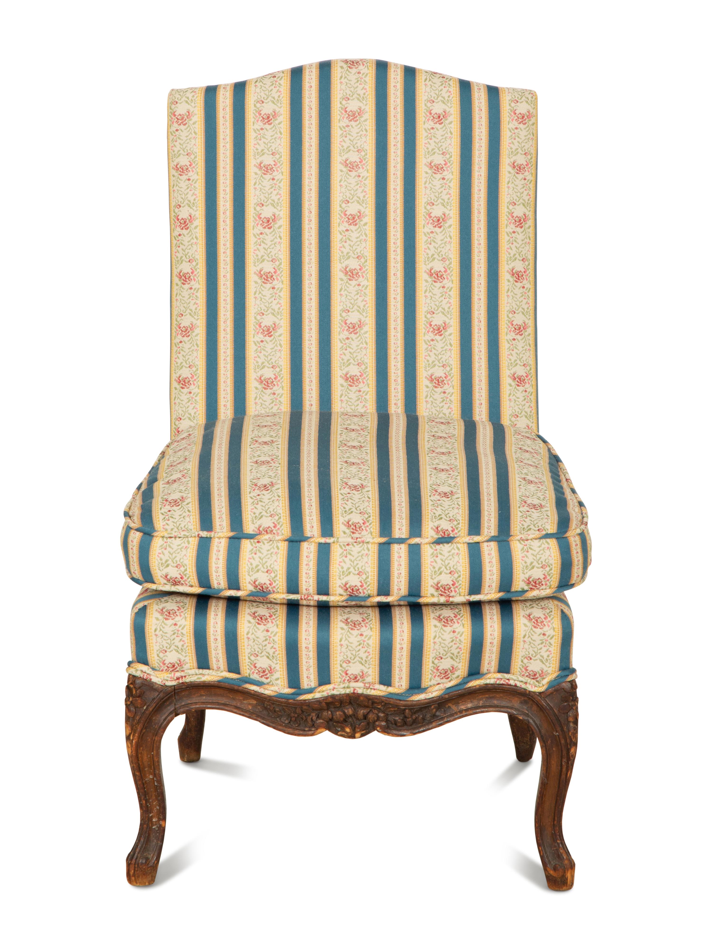 A Diminutive Louis XV Style Chauffeuse
