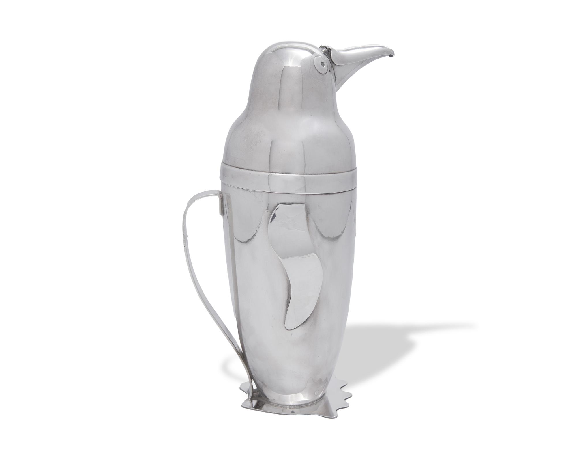 Penguin-form Cocktail Shaker The Napier Co., USA