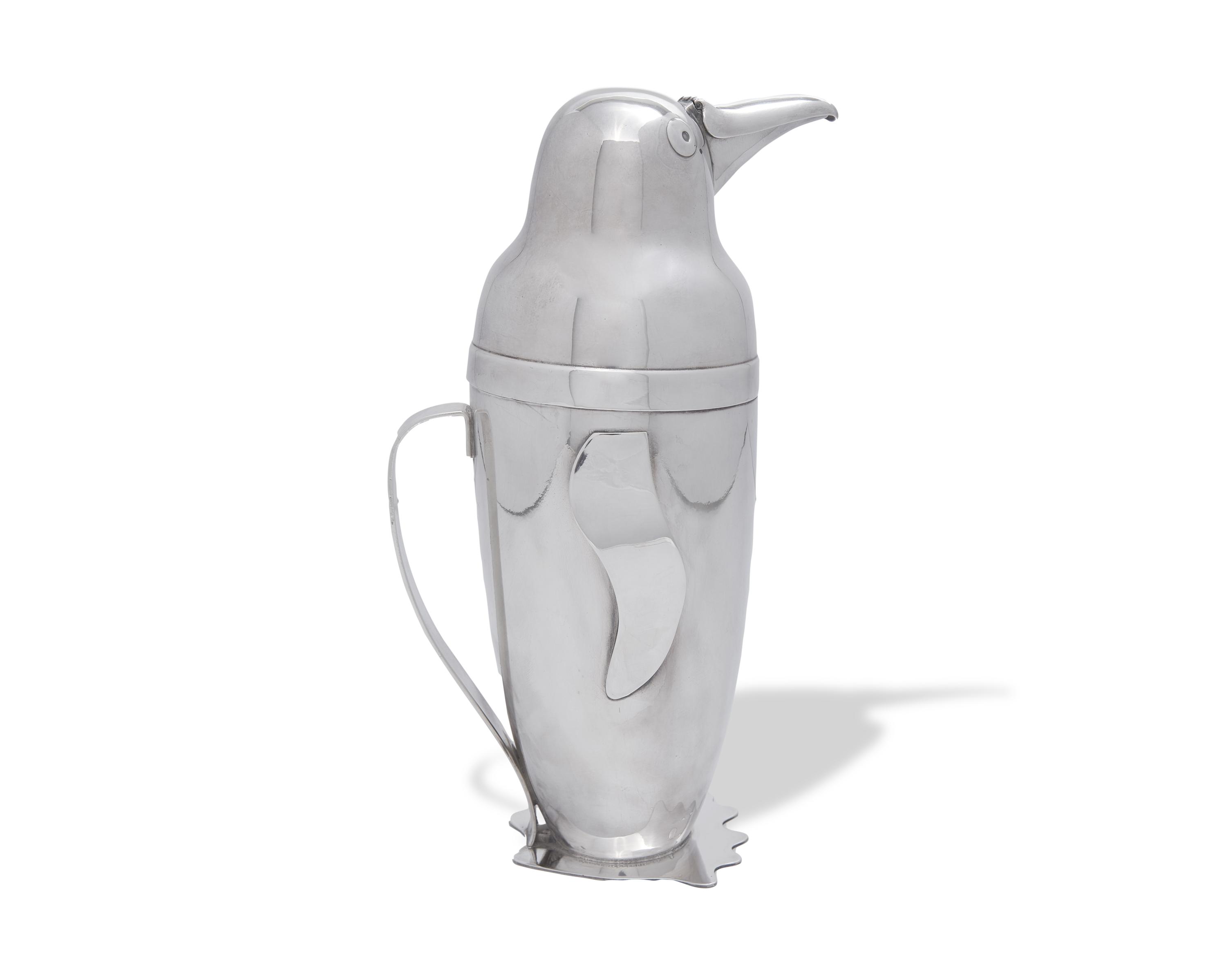 Penguin-form Cocktail Shaker The Napier Co., USA