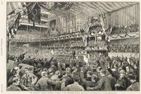 [HARPER'S WEEKLY]. A group of approximately 20 Harper's Weekly steel engravings.