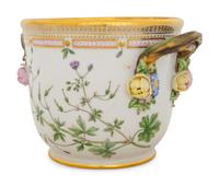 A Royal Copenhagen Flora Danica Wine Cooler