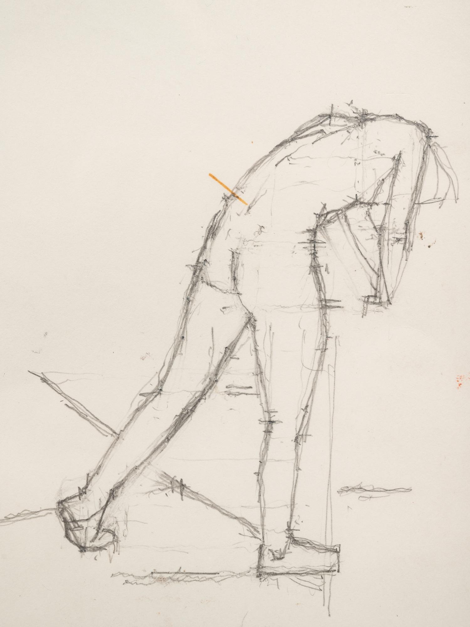 Study for "The Blue Towel ," 1982-1983
