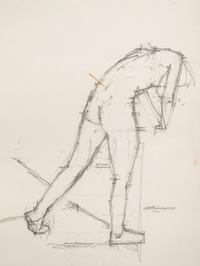Study for "The Blue Towel ," 1982-1983