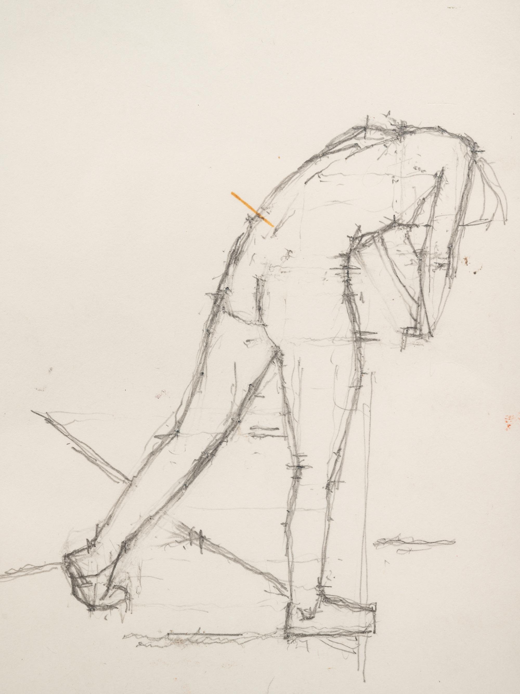Study for "The Blue Towel ," 1982-1983