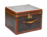 A Goyard Small Hardsided Trunk, 19.5" x 13.5" x 17.5".