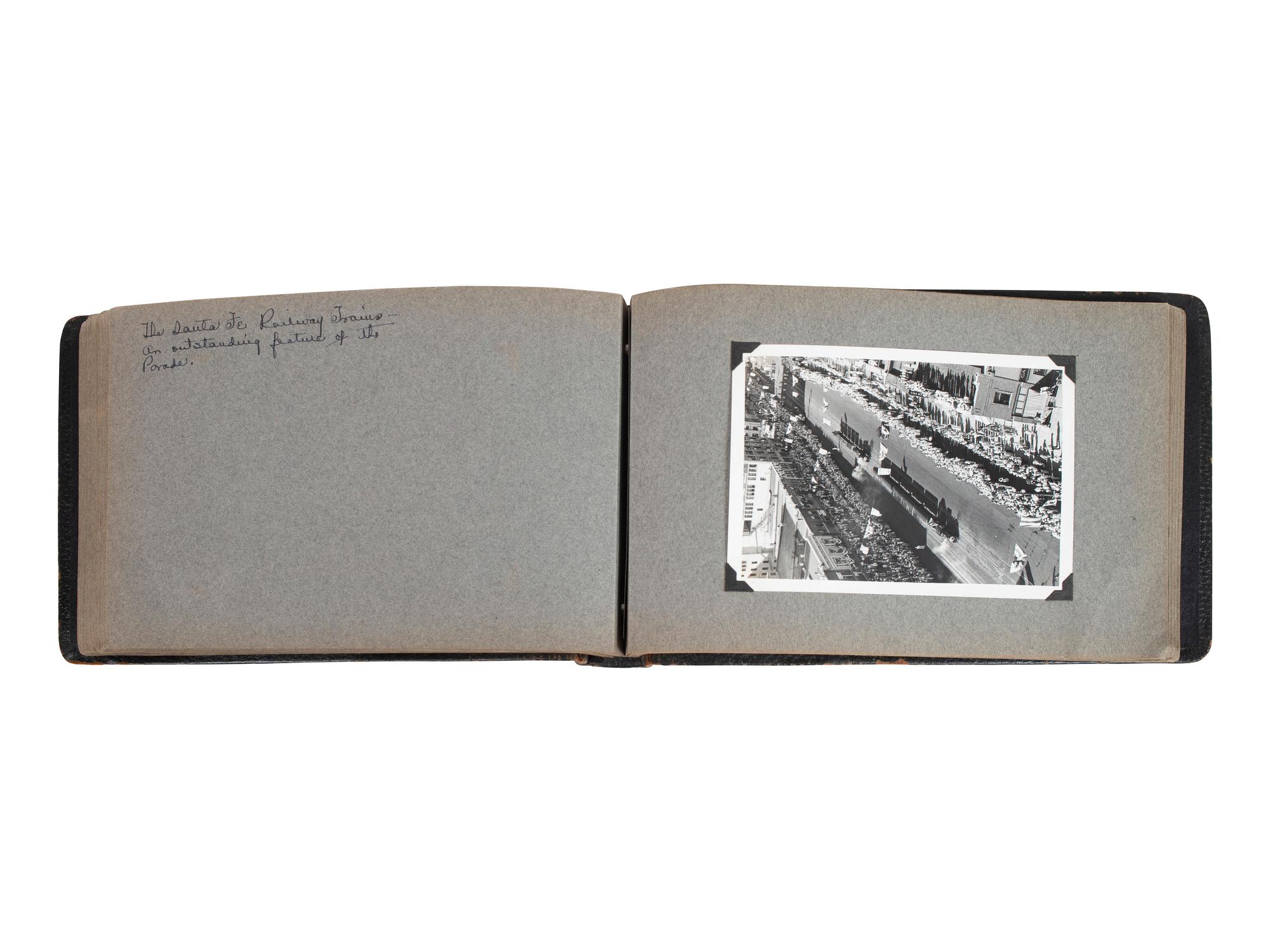 [POLITICS - 1936 ELECTION]. [LANDON, Alfred "Alf" (1887-1987)]. Photographic album from an Alf Landon Parade.