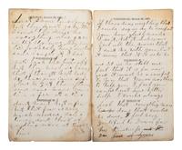[CIVIL WAR]. Famed 20th Maine archive incl. letters and partial diary featuring Gettysburg content.