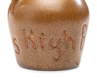 Six Fair and Amusement Park Souvenir Slip-Glazed Miniature Stoneware Vessels