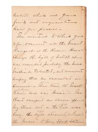 [CIVIL WAR]. A group of 3 autographed items, highlighted by: SHERMAN, William Tecumseh (1820-1891). Autograph letter signed ("W.T. Sherman") as Commanding General of the US Army. Washington, DC. 24 November 1874.