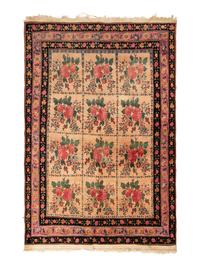 A Bidjar Wool Bouquet-Design Rug