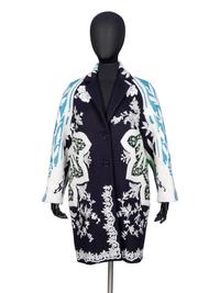 Valentino, Embroidered Wool Coat, 2018