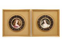 A Pair of Hutschenreuther Portrait Plates