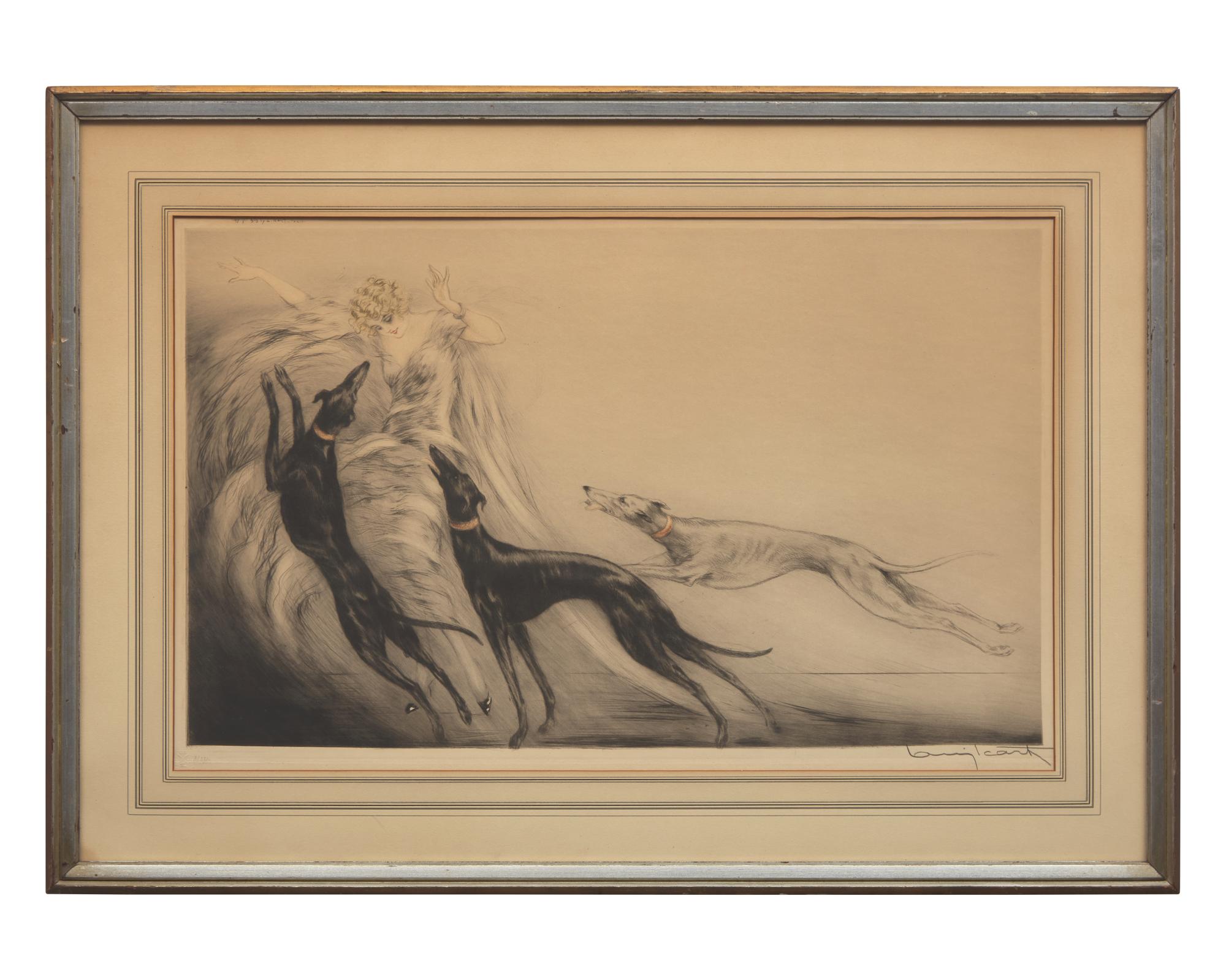 [Prints] Icart, Louis. Coursing II