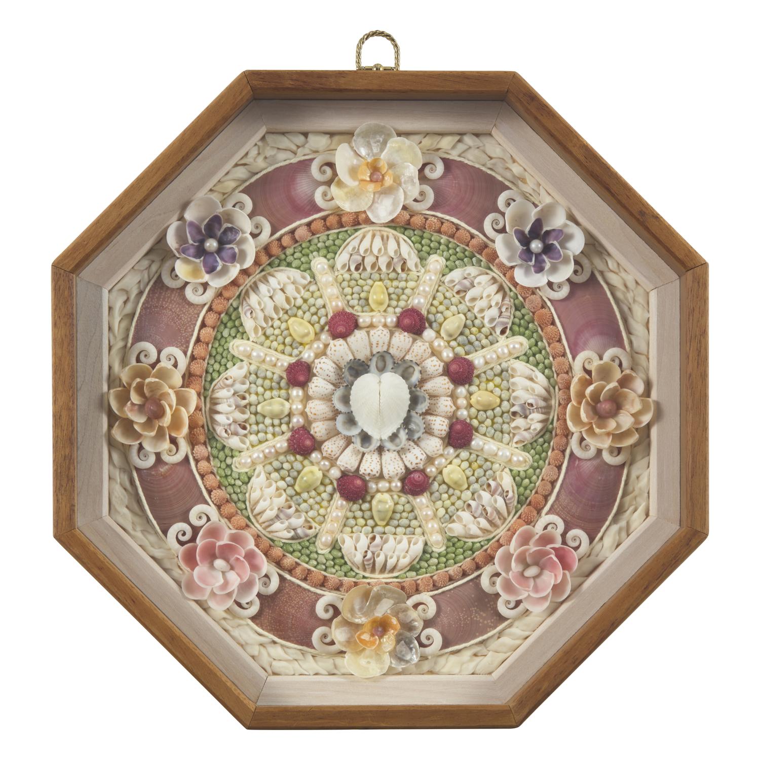 Richard Lee (20th / 21st Century), Five Sailor's Shellwork Valentines, 2001