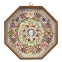 Richard Lee (20th / 21st Century), Five Sailor's Shellwork Valentines, 2001
