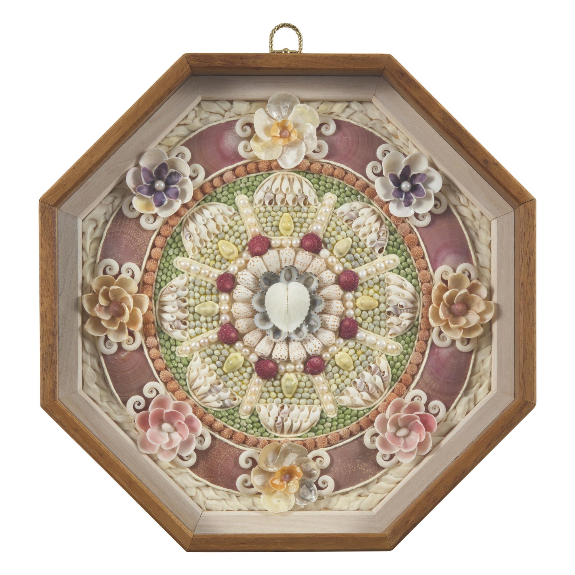 Richard Lee (20th / 21st Century), Five Sailor's Shellwork Valentines, 2001