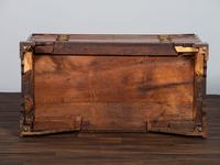 A Chippendale Figured Mahogany Slant-Front Desk
