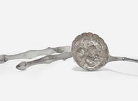 An assorted group of nine George III and Victorian sterling silver tablewares, various makers, various dates ranging 1748-1854