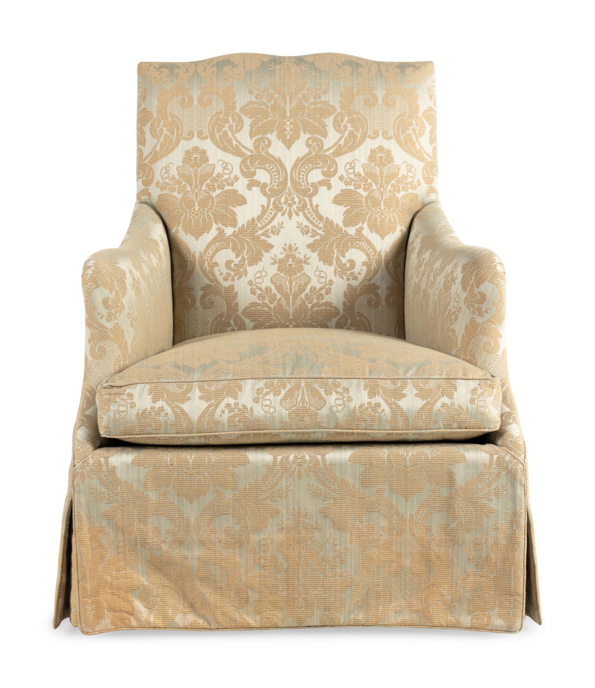 A Dessin Fournir Upholstered Armchair