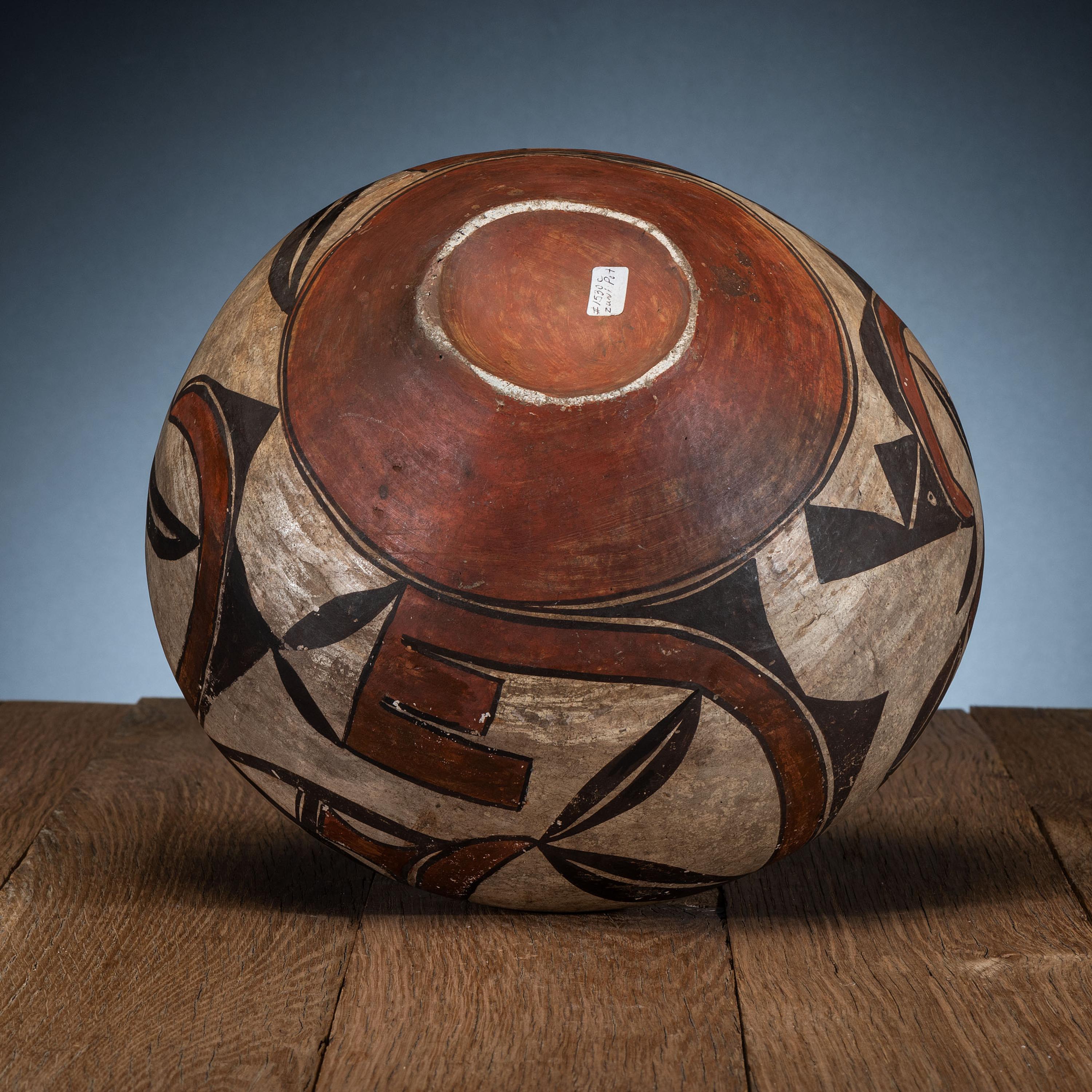 Acoma / Laguna Polychrome Painted Pottery Jar