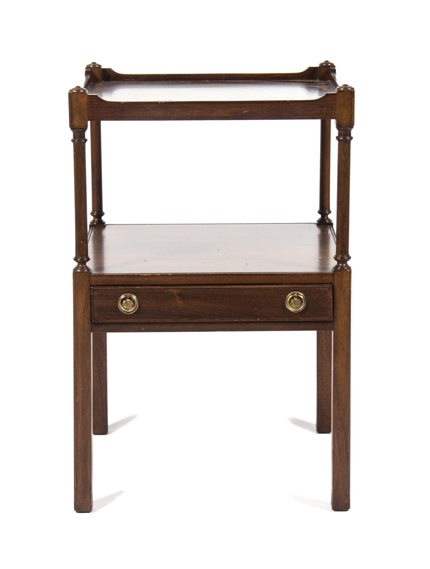 A Georgian Style Mahogany Side Table