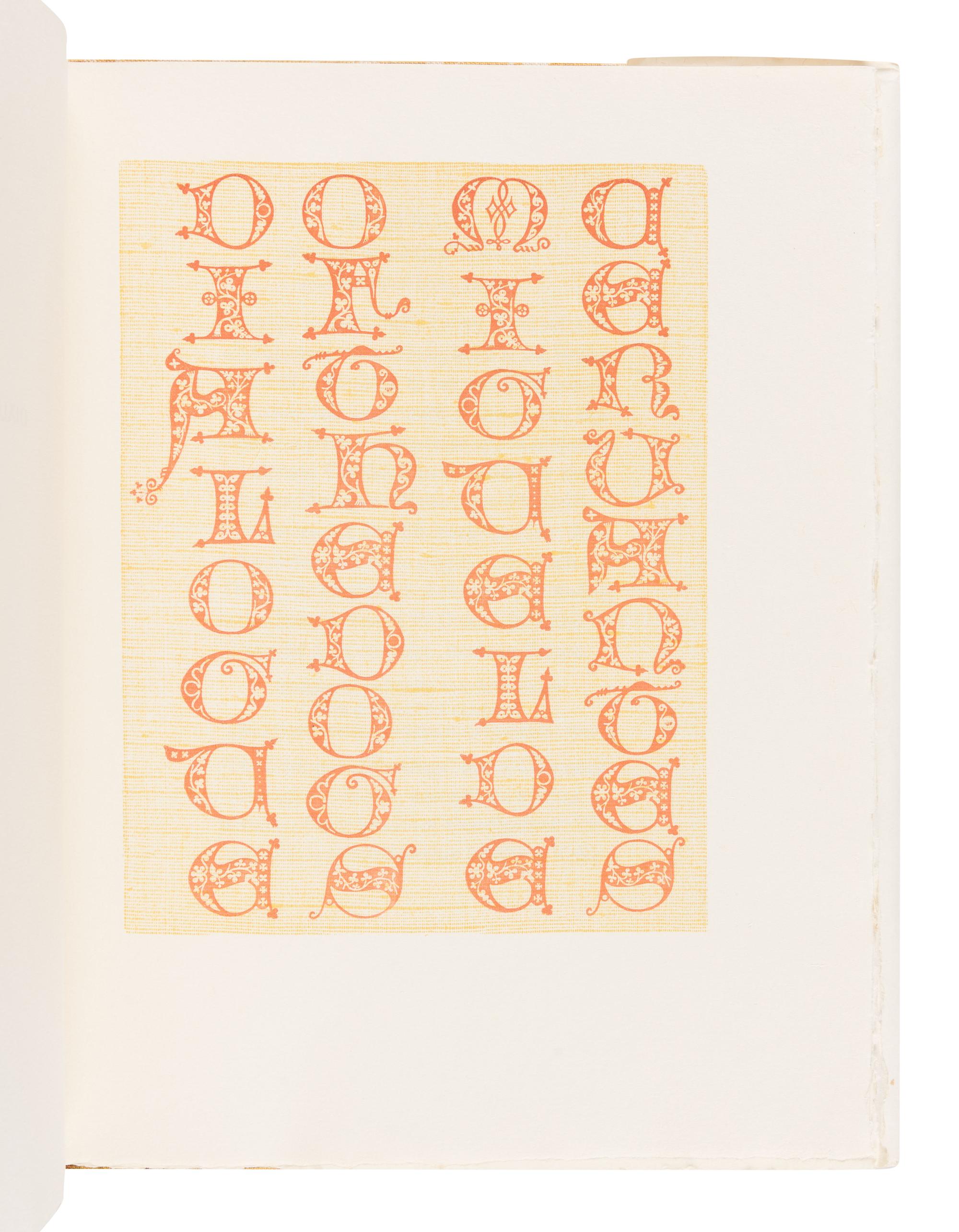 [ALLEN PRESS]. CERVANTES, Miguel de (1547-1616). The Dialogues of the Dogs . Kentfield, CA: Allen Press, 1969.