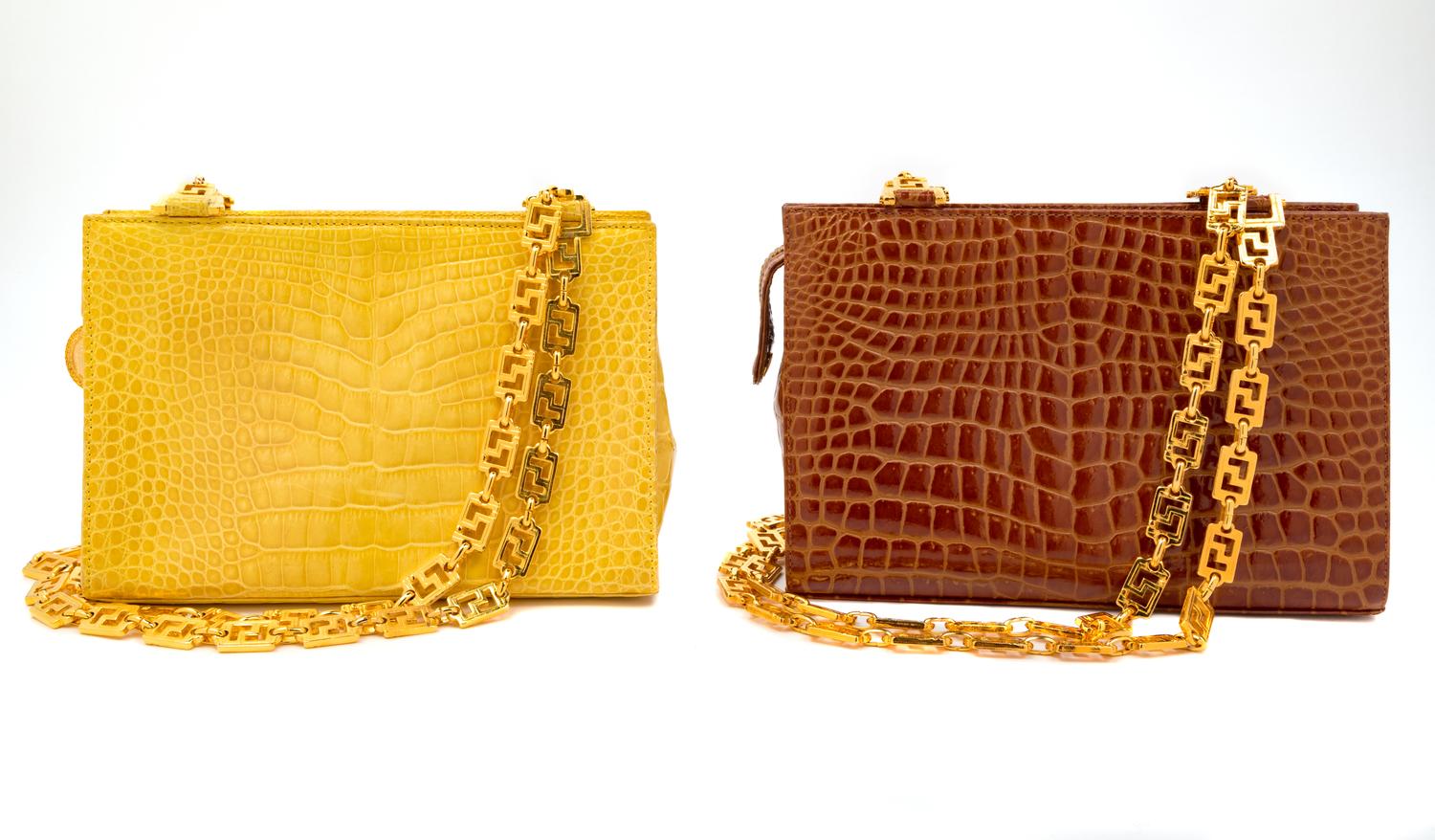 Two Gianni Versace CoutureHandbags, 1990s
