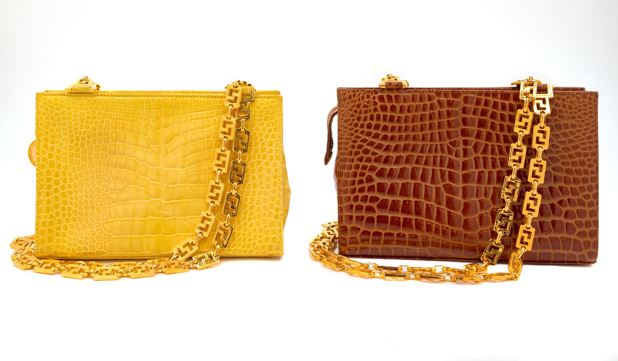 Two Gianni Versace CoutureHandbags, 1990s