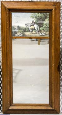 An American Mirror Height 39 1/2 x width 20 inches. — 19TH CENTURY