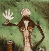 Mujer en lila , 1969