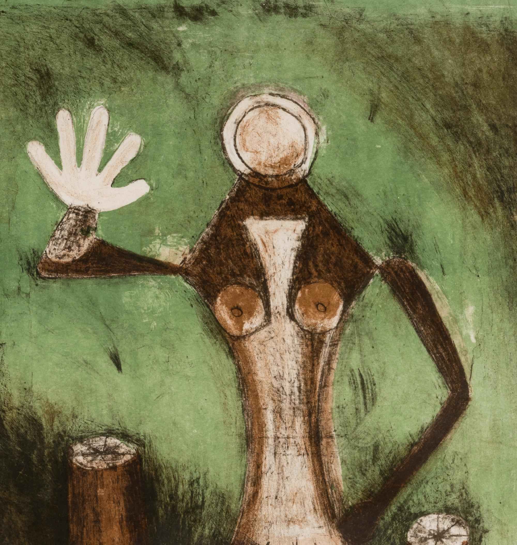 Mujer en lila , 1969