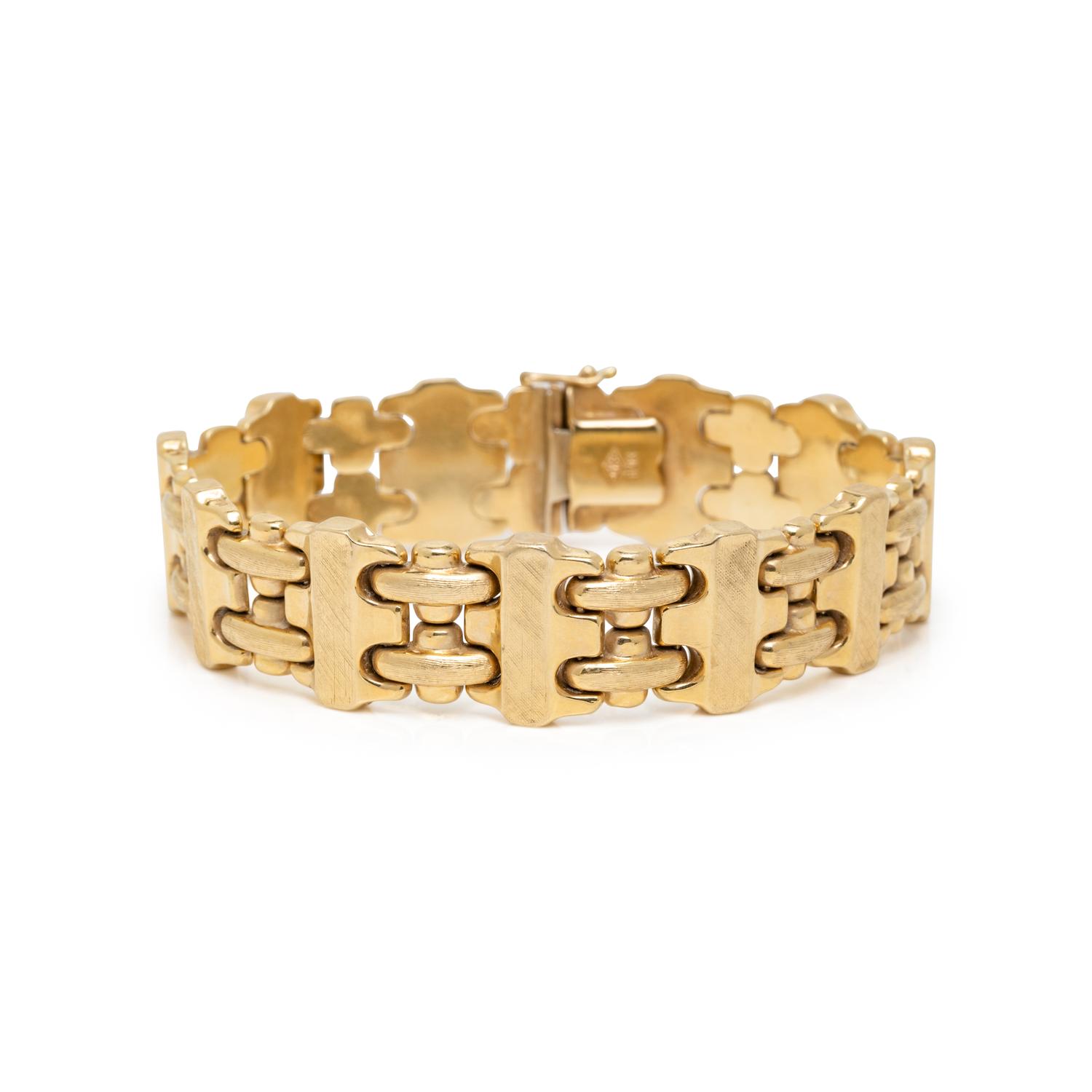 YELLOW GOLD BRACELET