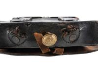 [CIVIL WAR]. Model 1861 cartridge box by Gaylord, Chicopee, MA.