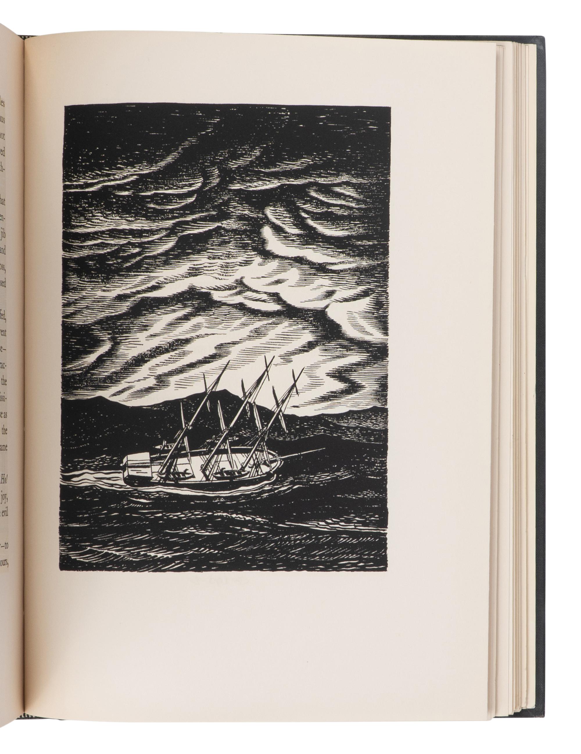 [LAKESIDE PRESS]. [KENT, Rockwell, illustrator (1882-1971)]. -- MELVILLE, Herman (1819-1891). Moby Dick . Chicago: The Lakeside Press, 1930.