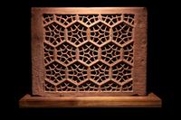 An Indian Sandstone Jali Screen