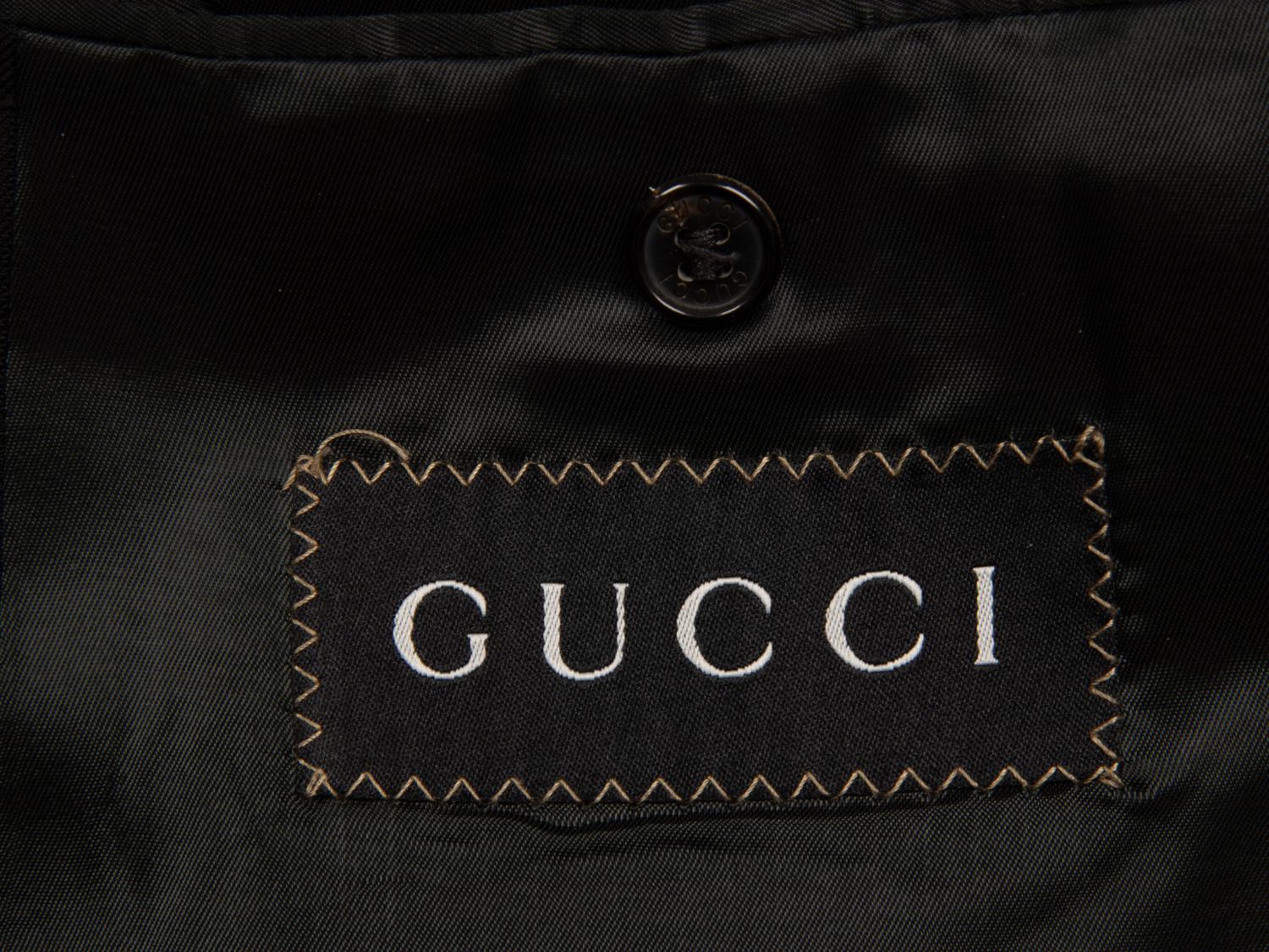 Tom Ford for Gucci, Black Western-Style Suit