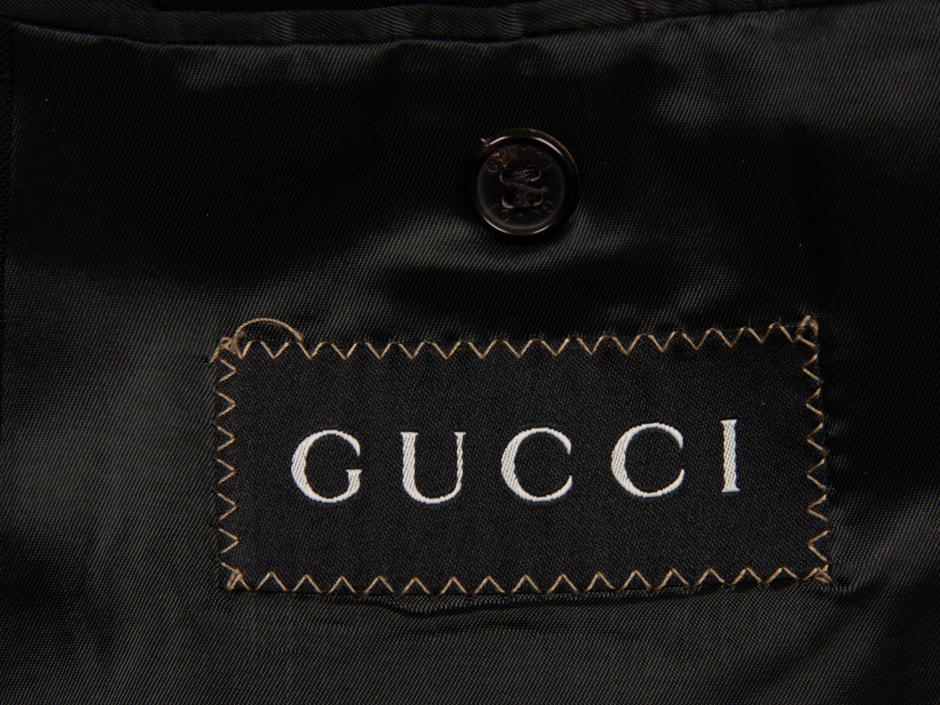 Tom Ford for Gucci, Black Western-Style Suit