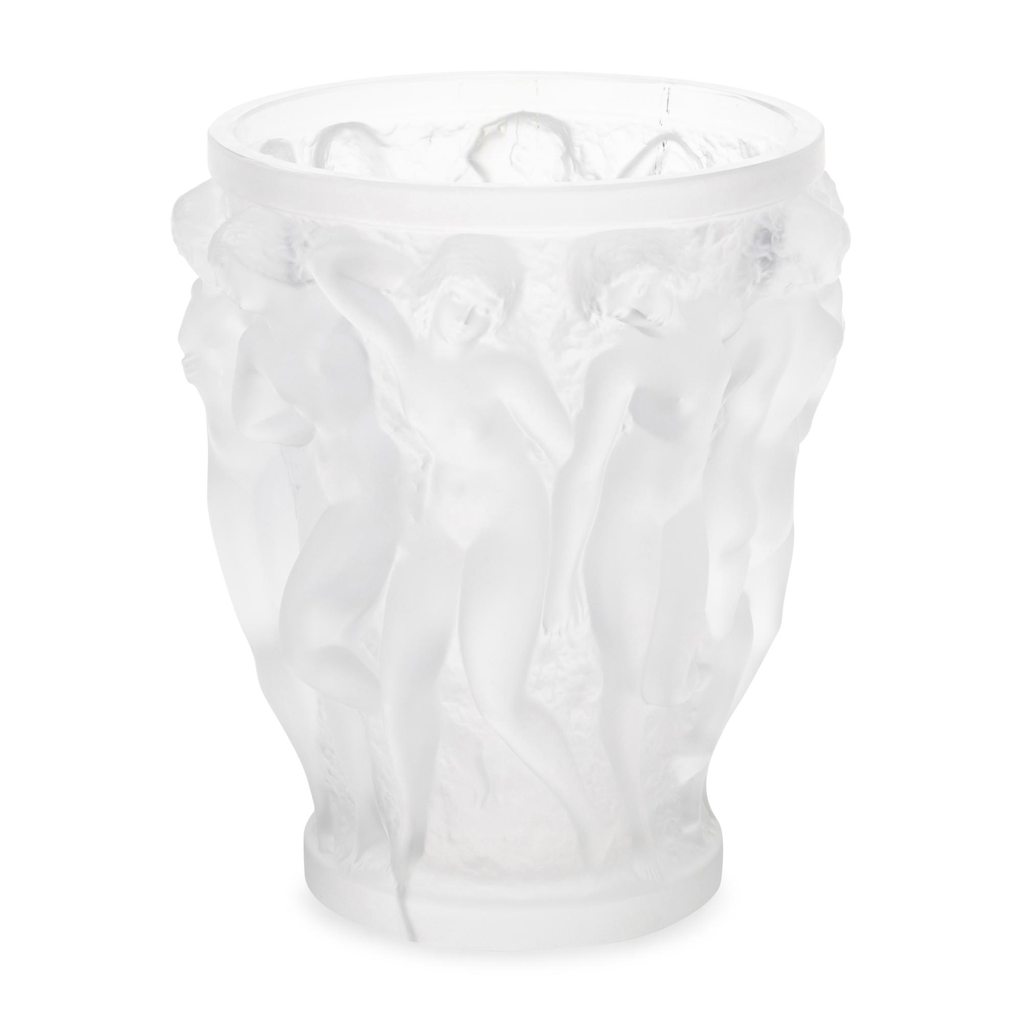 A Lalique Bacchantes Vase