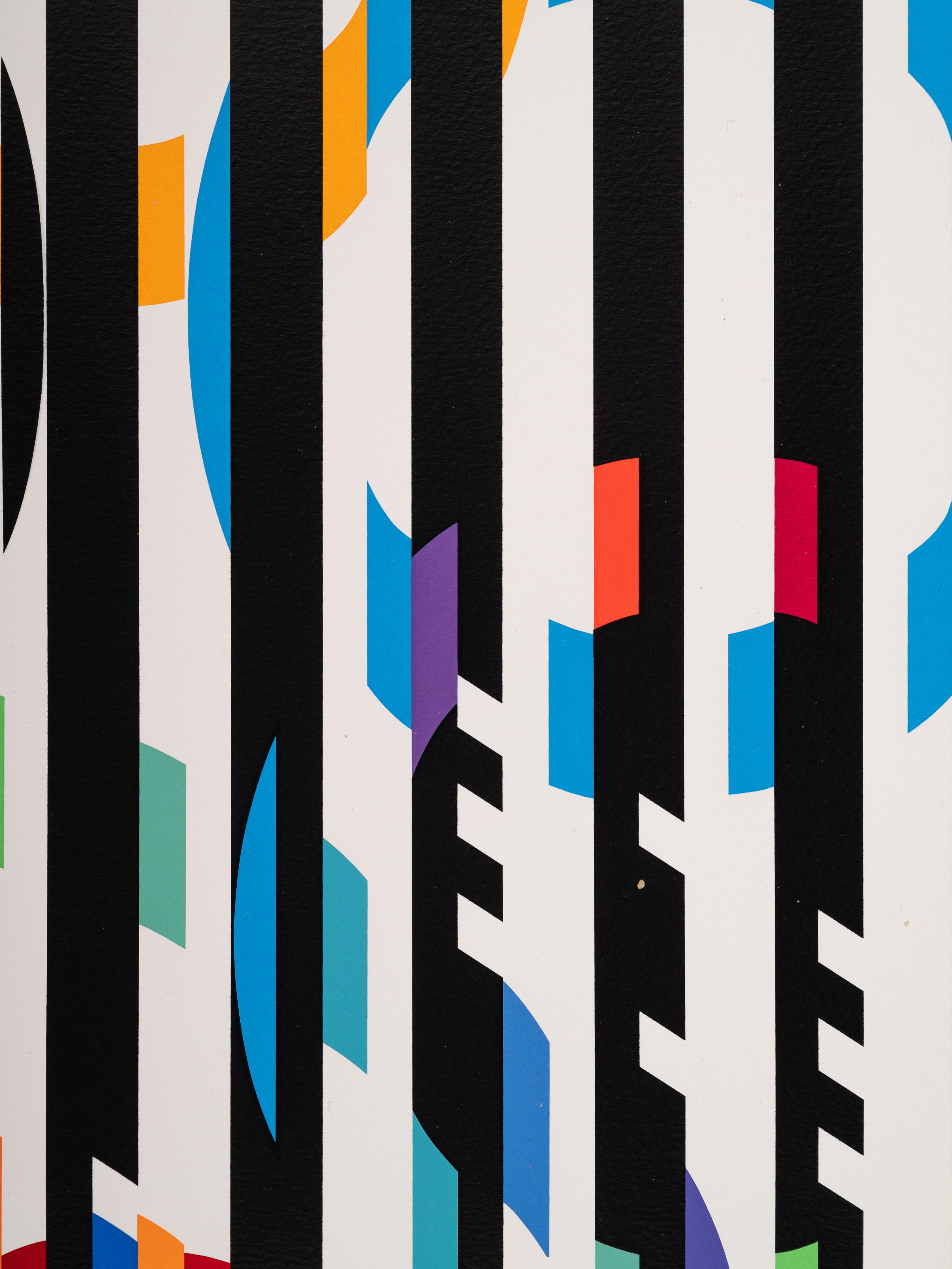 Message of Peace; Hexa 5 (a pair of prints from The Official Arts Portfolio of the XXIVth Olympiad, Seoul, Korea )