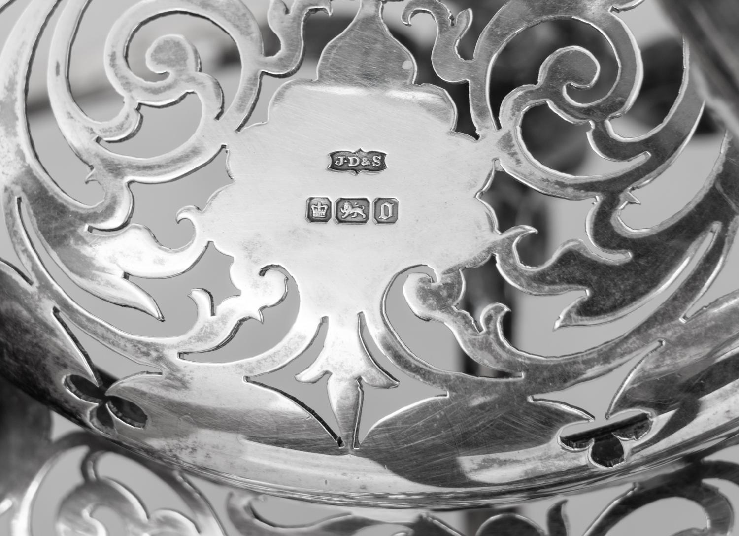 An Edward VII Silver Epergne
