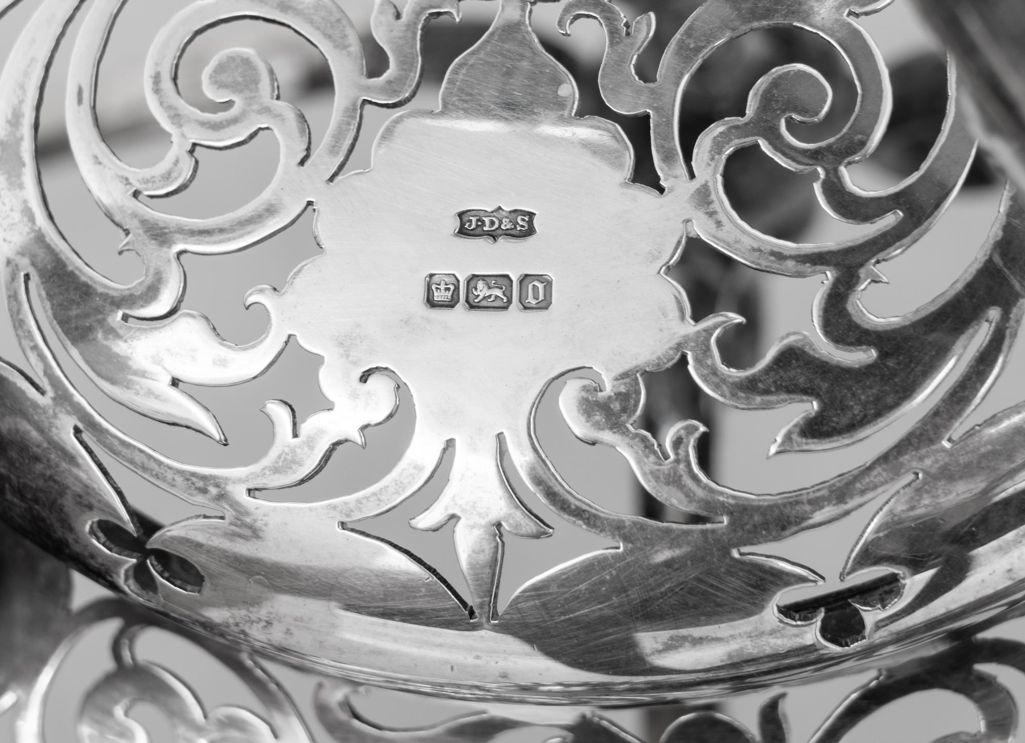 An Edward VII Silver Epergne