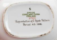 A Spode Porcelain Dinner Service