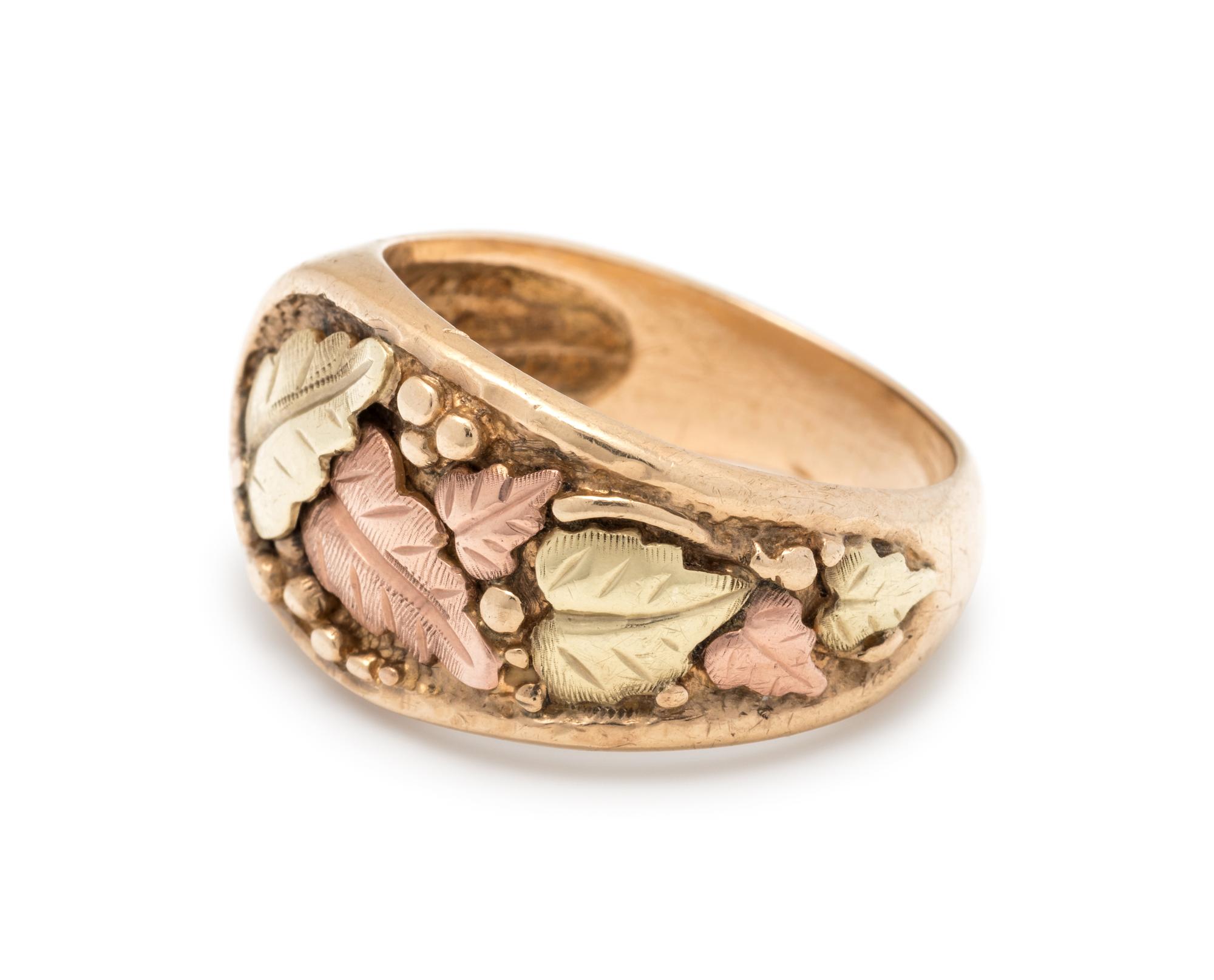 BICOLOR GOLD RING