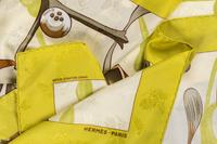 Three Hermès Silk Scarves
