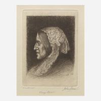 John French Sloan (American, 1871-1951) A Collection of Etchings