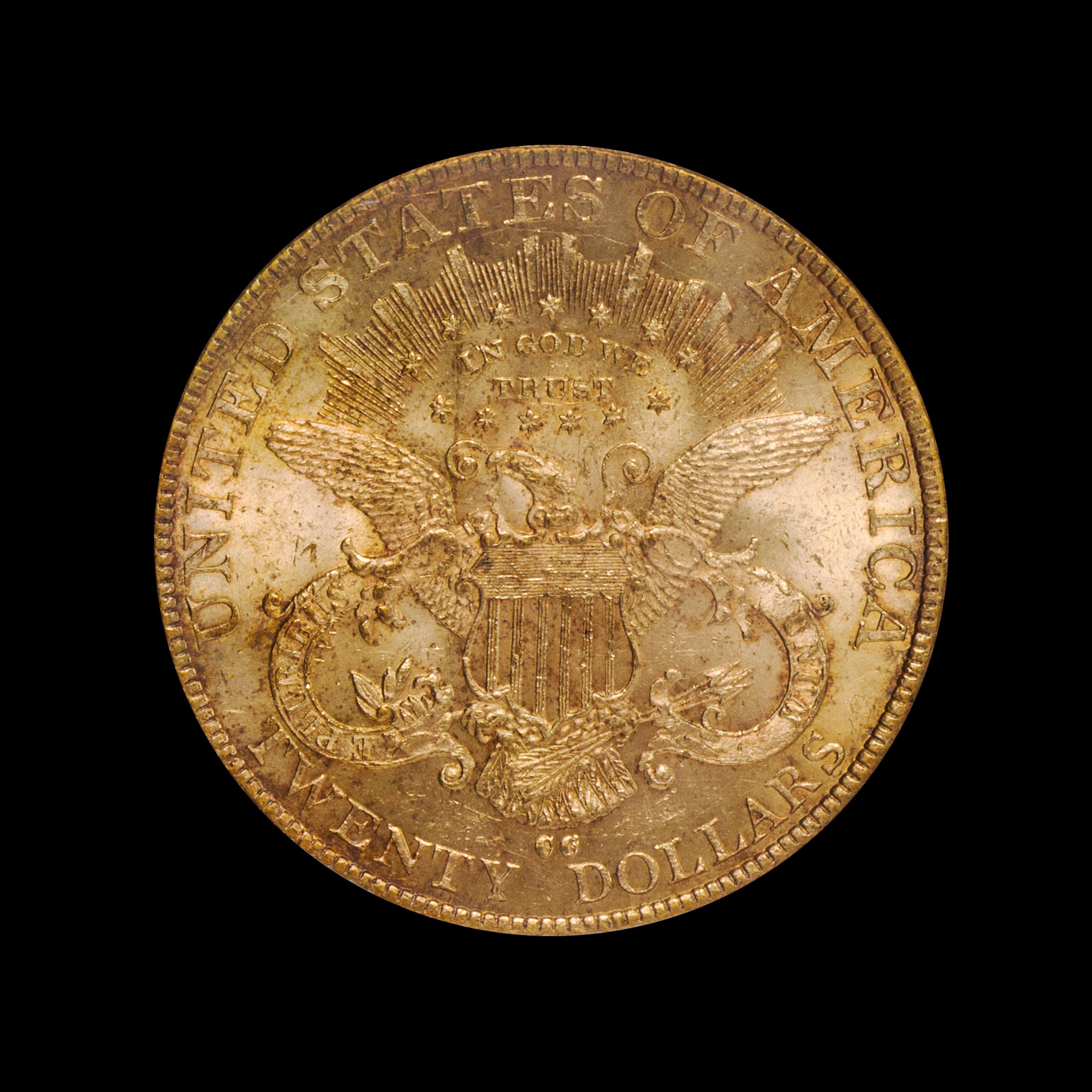 A United States 1892-CC Liberty Head $20 Gold Coin