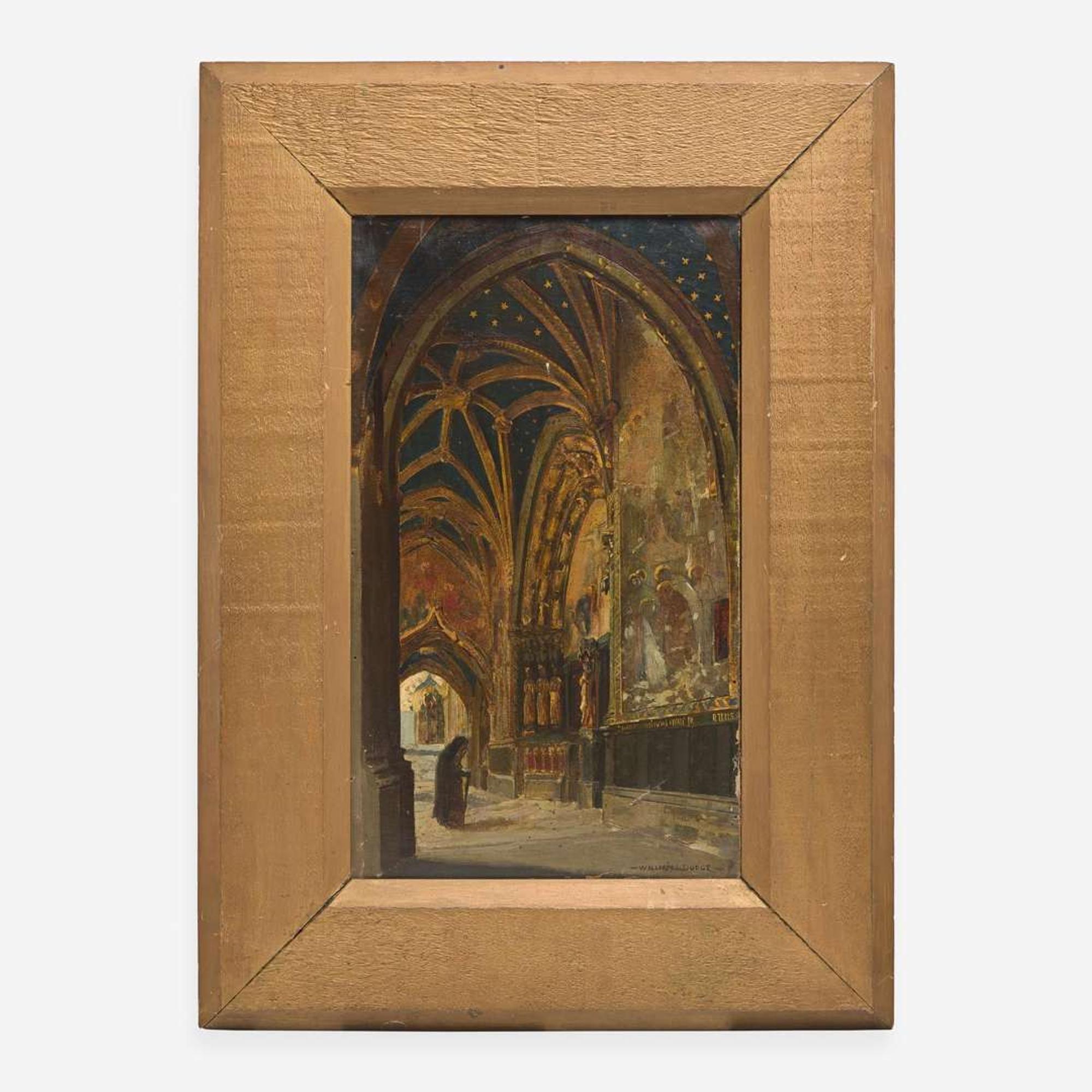 William de Leftwich Dodge (American, 1867–1935) Church Interior (Église St Germain)